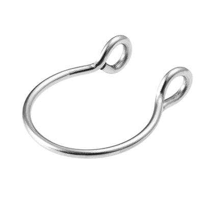 1pc Fake Nose Ring for Women Men 20G Surgical Steel Faux Piercing Jewelry