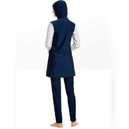 New Women Hijab Burkinis Dress Full Cover Swimwear