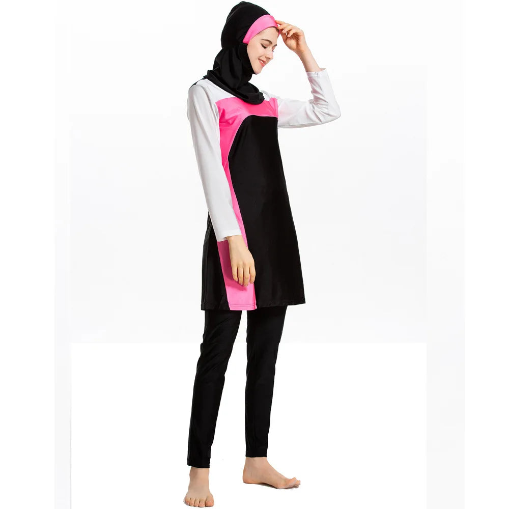 Women Muslim Swimsuit Full Cover