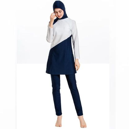 New Women Hijab Burkinis Dress Full Cover Swimwear