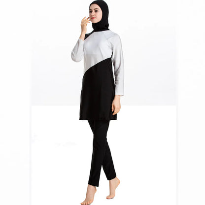 New Women Hijab Burkinis Dress Full Cover Swimwear