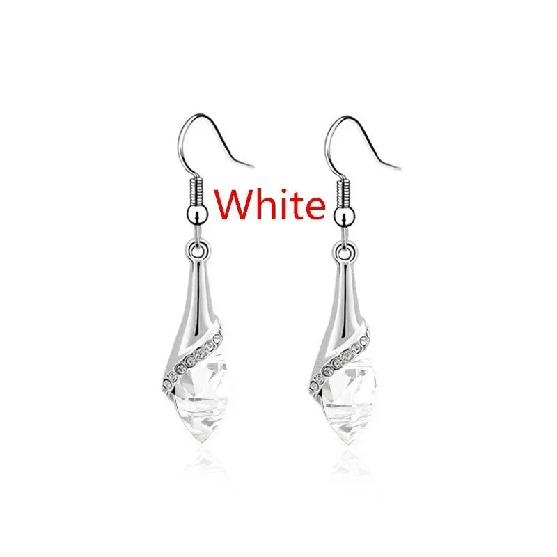 Fashion Chic Shiny Water Drop Ear