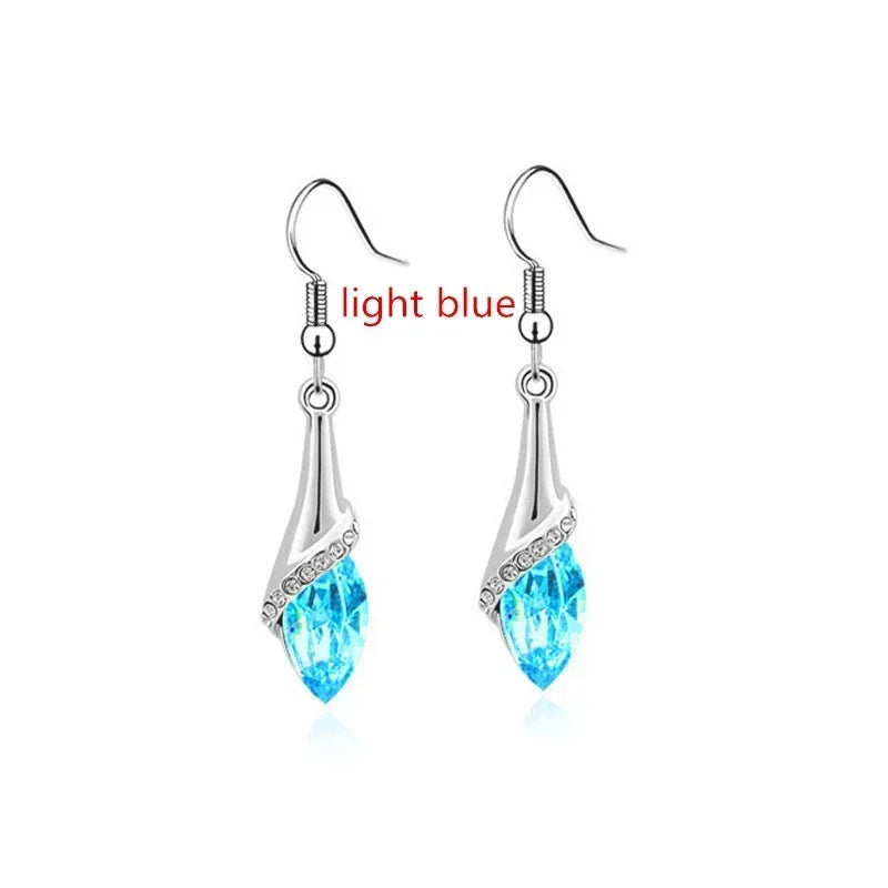 Fashion Chic Shiny Water Drop Ear