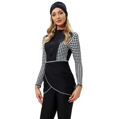 Long Sleeves  Muslimah Burkinis Hijab Wear Bathing Suit