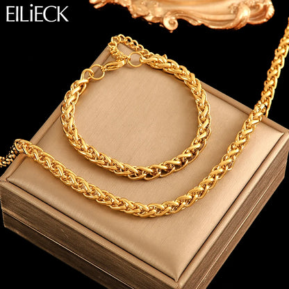 316L Stainless Steel Chains Necklaces Bracelet