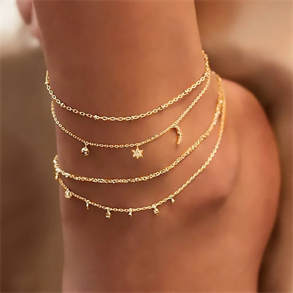 Chain Anklets for Women Foot