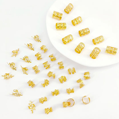 40pcs/set Hair Rings Stylish