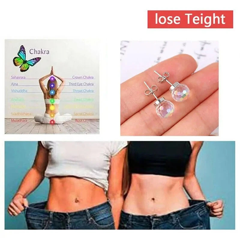 Colorful Rhinestone for Women Girls Magnetotherapy Weight Loss Slimming Jewelry